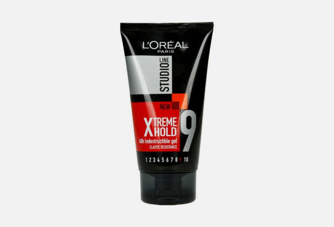 L'Oreal Paris Strong Hold Styling Hair Gel Studio line 9 Xtreme Hold 150 ml L'Oreal Paris Strong Hold Styling Hair Gel Studio line 9 Xtreme Hold