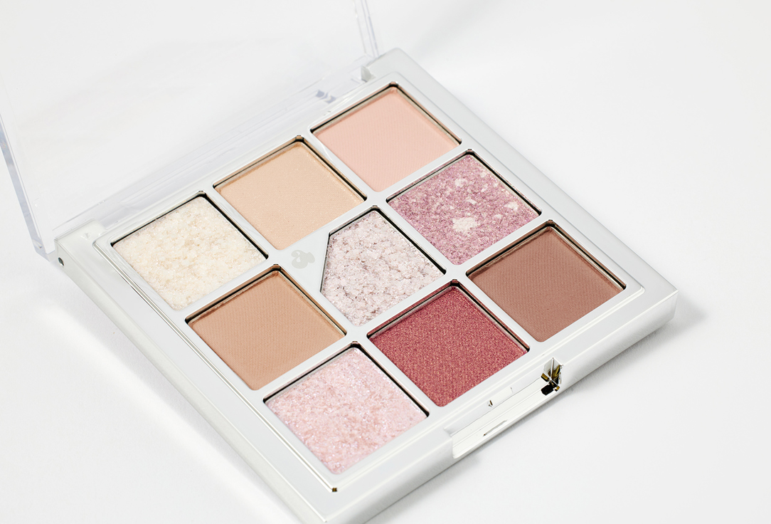 Unleashia Eyeshadow Palette Glitterpedia 4, All of lavender fog 6.6 g Unleashia Eyeshadow Palette Glitterpedia