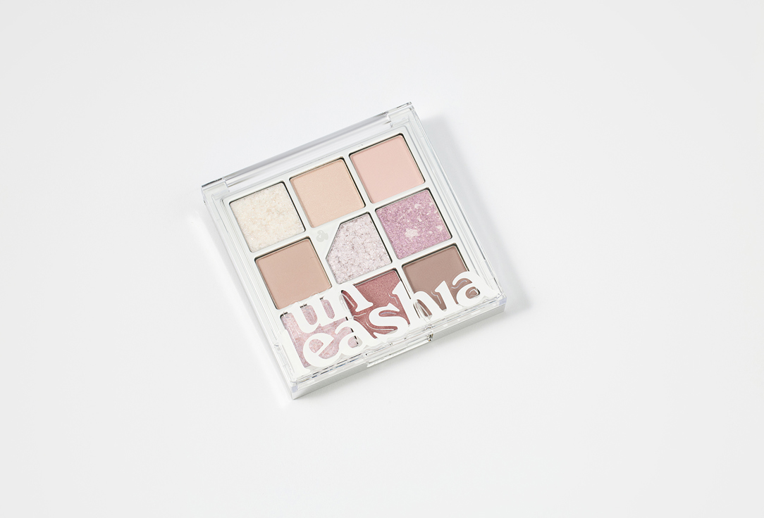 Unleashia Eyeshadow Palette Glitterpedia 4, All of lavender fog 6.6 g Unleashia Eyeshadow Palette Glitterpedia