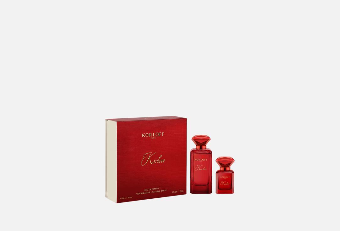 كورلوف باريس صندوق هدايا ماء عطر كورلوف 2 قطعة كورلوف باريس صندوق هدايا ماء عطر كورلوف
