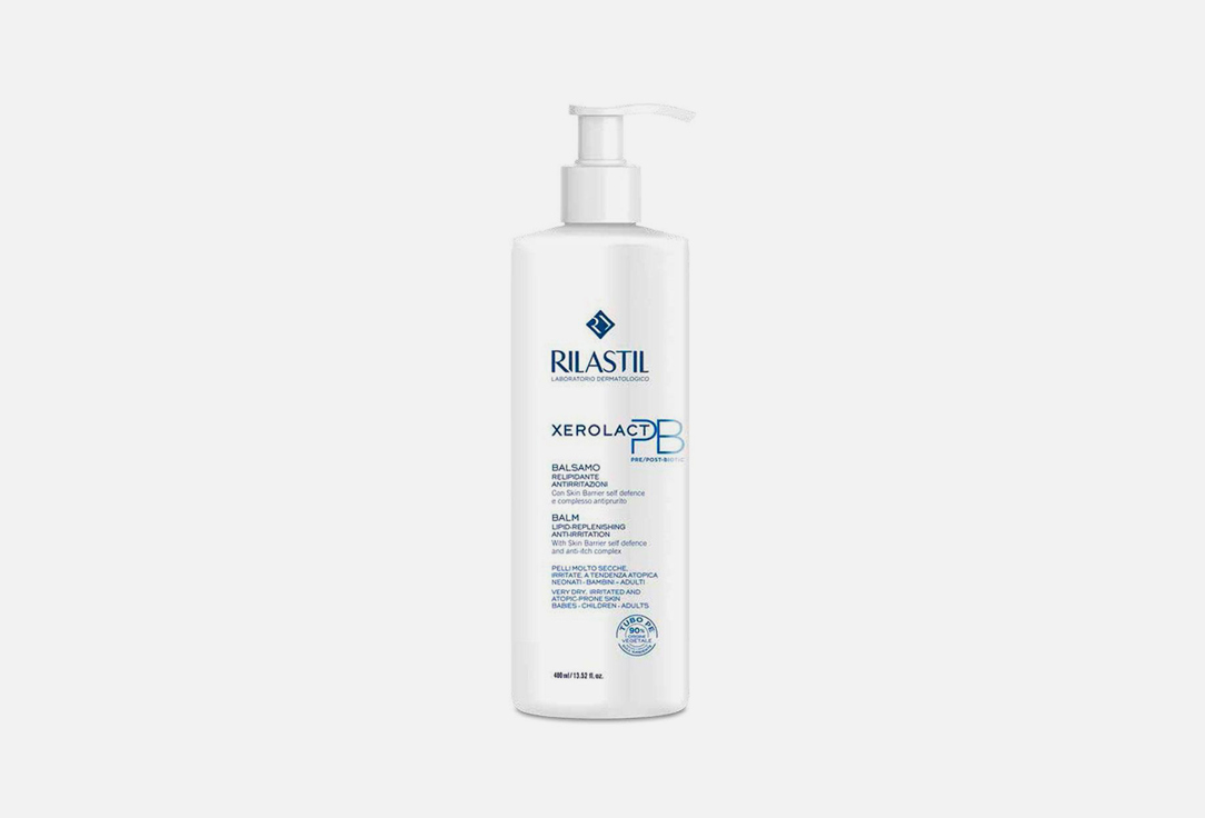 Rilastil Lipid-replenishing balm Xerolact Pb 400 ml Rilastil Lipid-replenishing balm Xerolact Pb