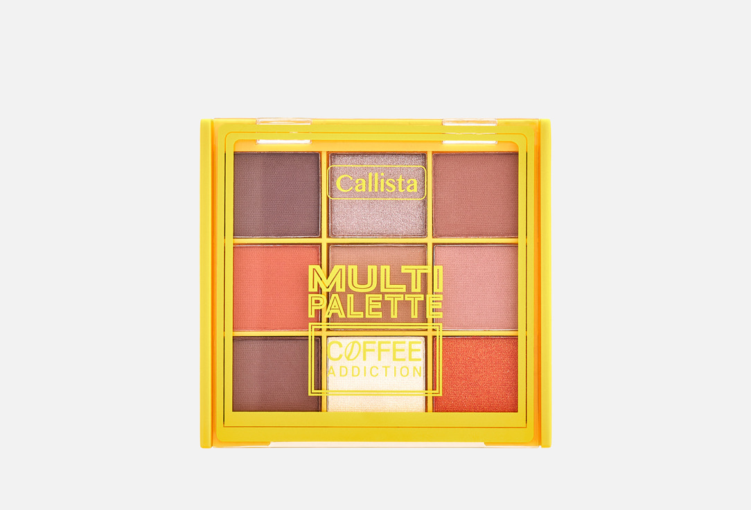 CALLISTA Eyeshadow palette Multi Palette 103, Coffee addiction 12 ml CALLISTA Eyeshadow palette Multi Palette