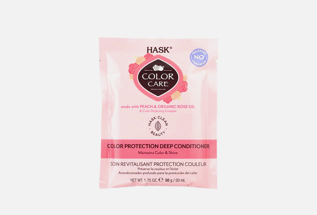 Hask Deep Protection Hair Conditioner Color Care Rose & Peach