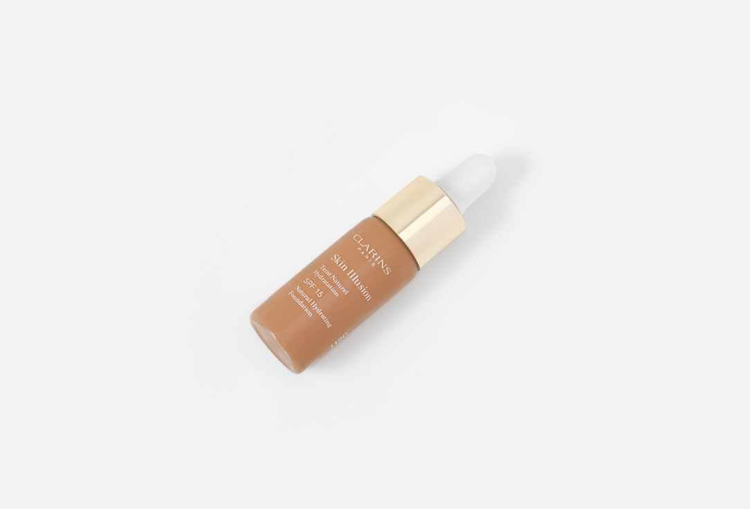 Clarins Liquid Hydrating Foundation SPF 15 Skin Illusion 112, Amber 30 ml Clarins Liquid Hydrating Foundation SPF 15 Skin Illusion