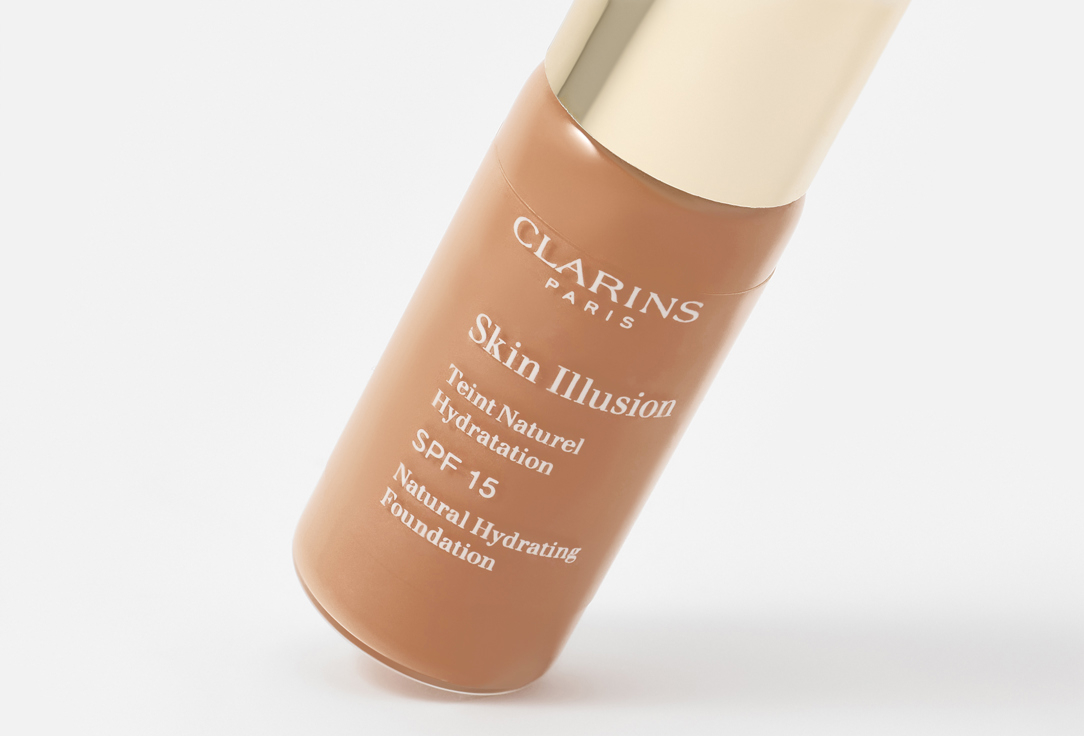 Clarins Liquid Hydrating Foundation SPF 15 Skin Illusion 112, Amber 30 ml Clarins Liquid Hydrating Foundation SPF 15 Skin Illusion
