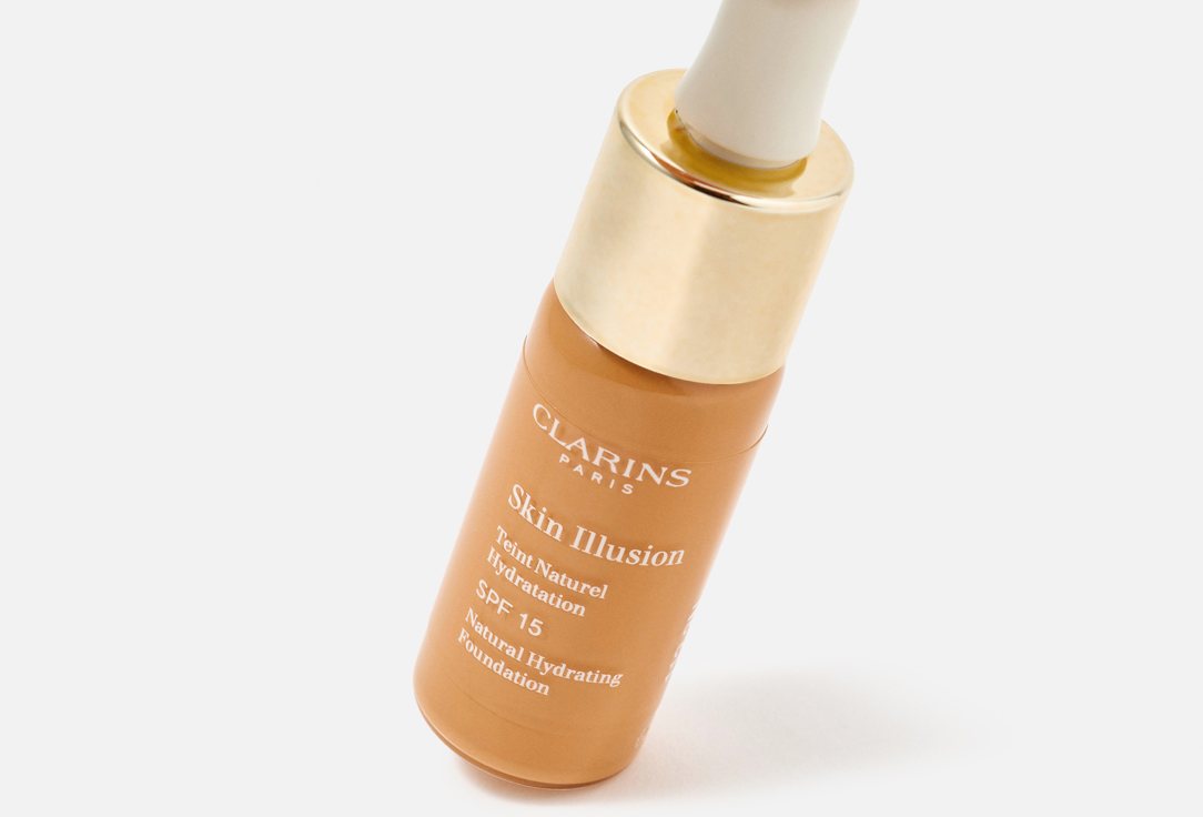 Clarins Liquid Hydrating Foundation SPF 15 Skin Illusion 113, Chestnut 30 ml Clarins Liquid Hydrating Foundation SPF 15 Skin Illusion