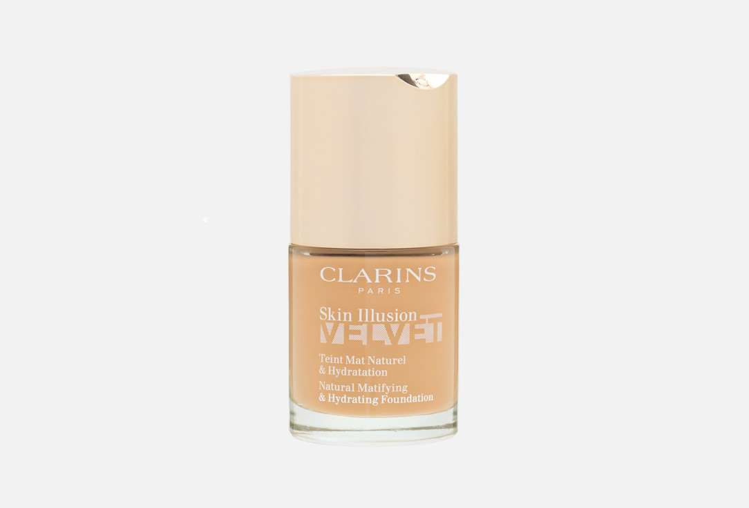 Clarins Lightweight Mattifying Foundation Skin Illusion Velvet