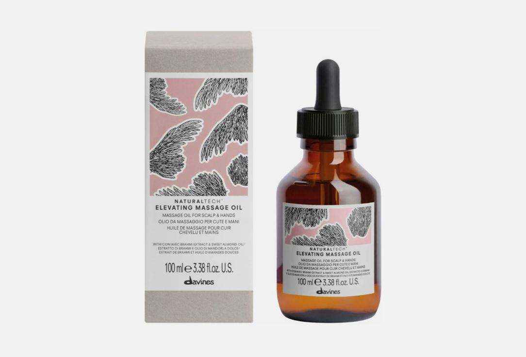 Davines Revitalizing Massage Oil for Scalp & Hands Naturaltech ELEVATING Massage Oil