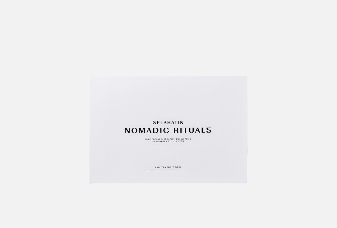 SELAHATIN Refreshing Mouth Spray Set Nomadic Rituals 4 pcs SELAHATIN Refreshing Mouth Spray Set Nomadic Rituals