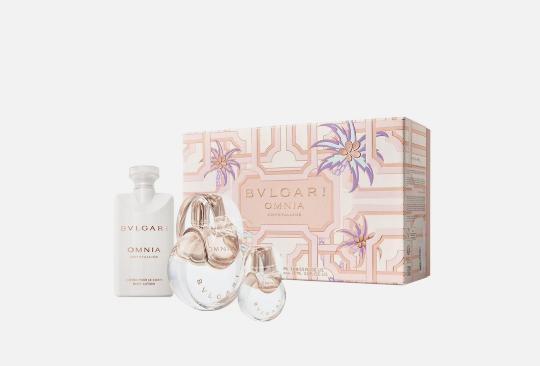 Bvlgari Eau de toilette & Body lotion set omnia cryst spring 2024