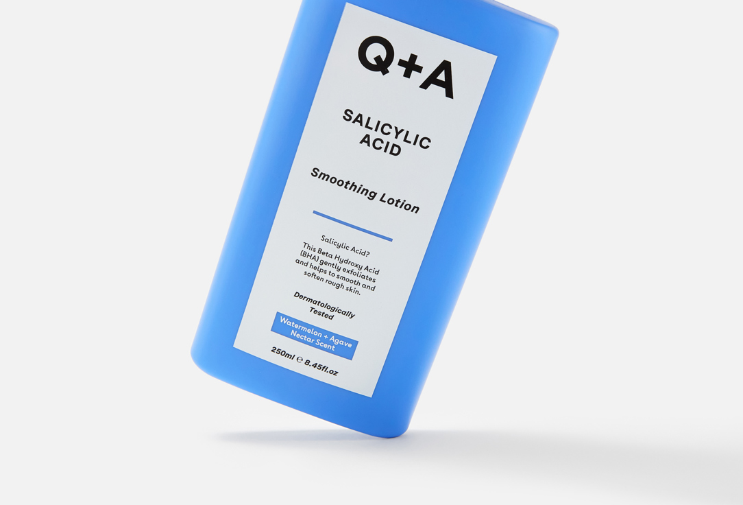Q+A Exfoliating body lotion Salicylic