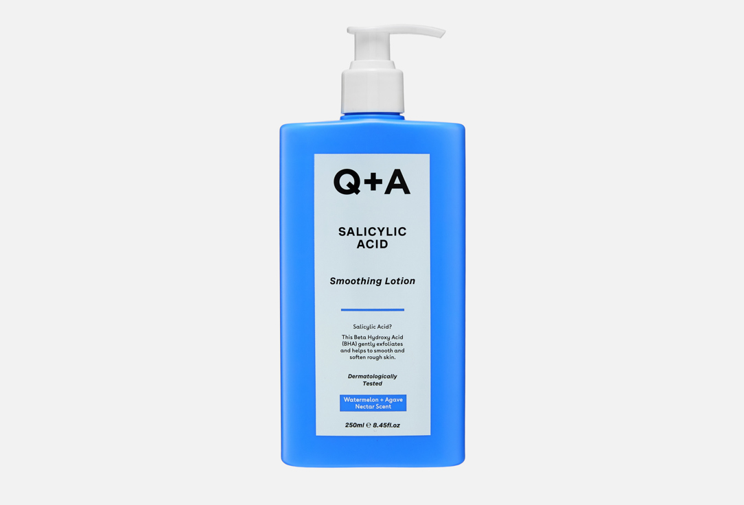 Q+A Exfoliating body lotion Salicylic