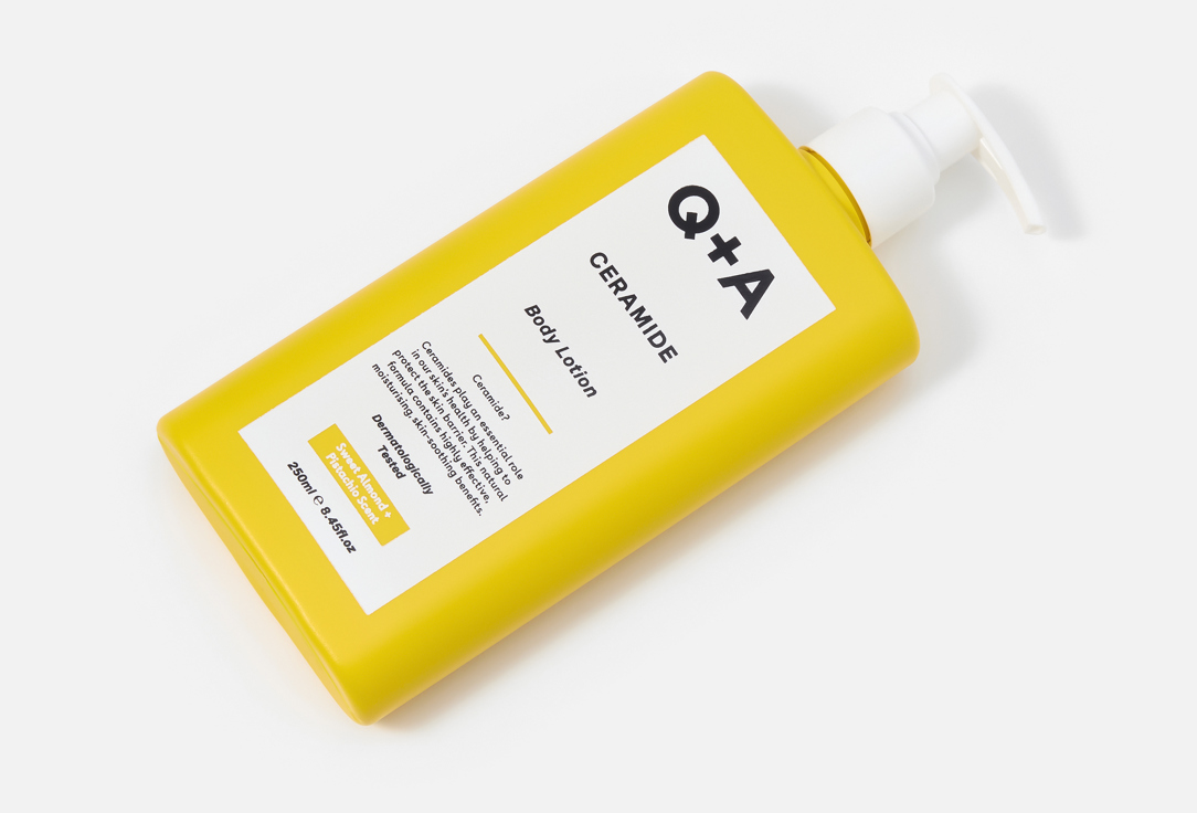 Q+A Moisture-repairing body lotion Ceramide