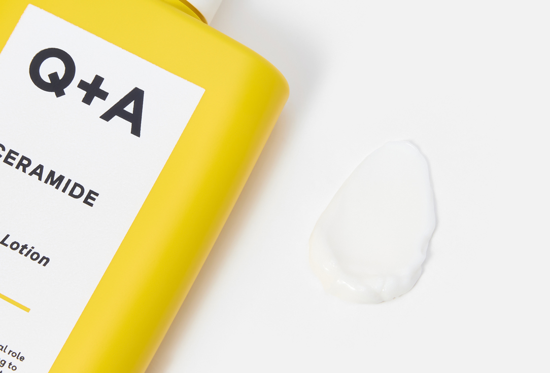 Q+A Moisture-repairing body lotion Ceramide