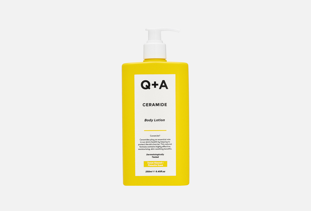 Q+A Moisture-repairing body lotion Ceramide