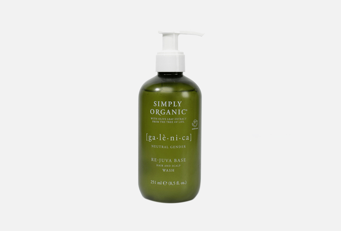 Simply Organic Hair shampoo Re-juva base 251 ml Simply Organic Hair shampoo Re-juva base