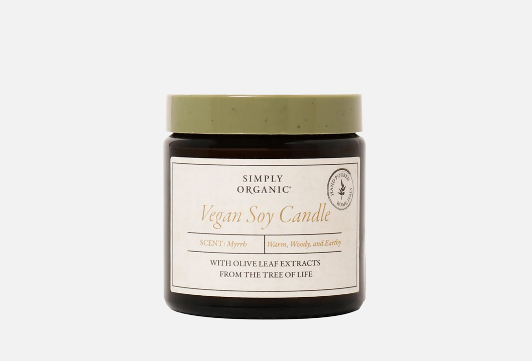 Simply Organic Scented candle Vegan Soy Simply Organic Scented candle Vegan Soy
