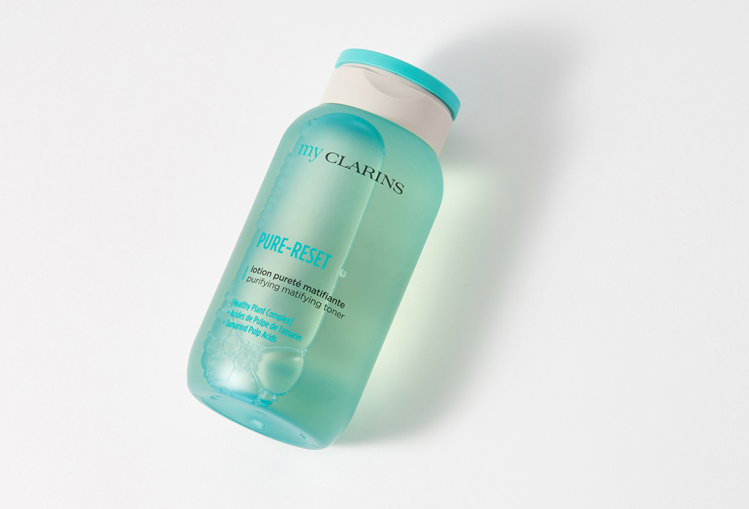 Clarins purifying and matifying face toner MyClarins PURE-RESET