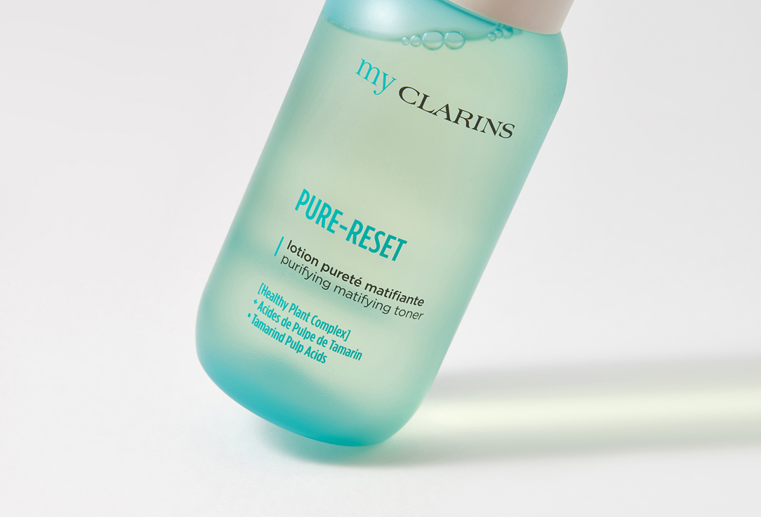 Clarins purifying and matifying face toner MyClarins PURE-RESET