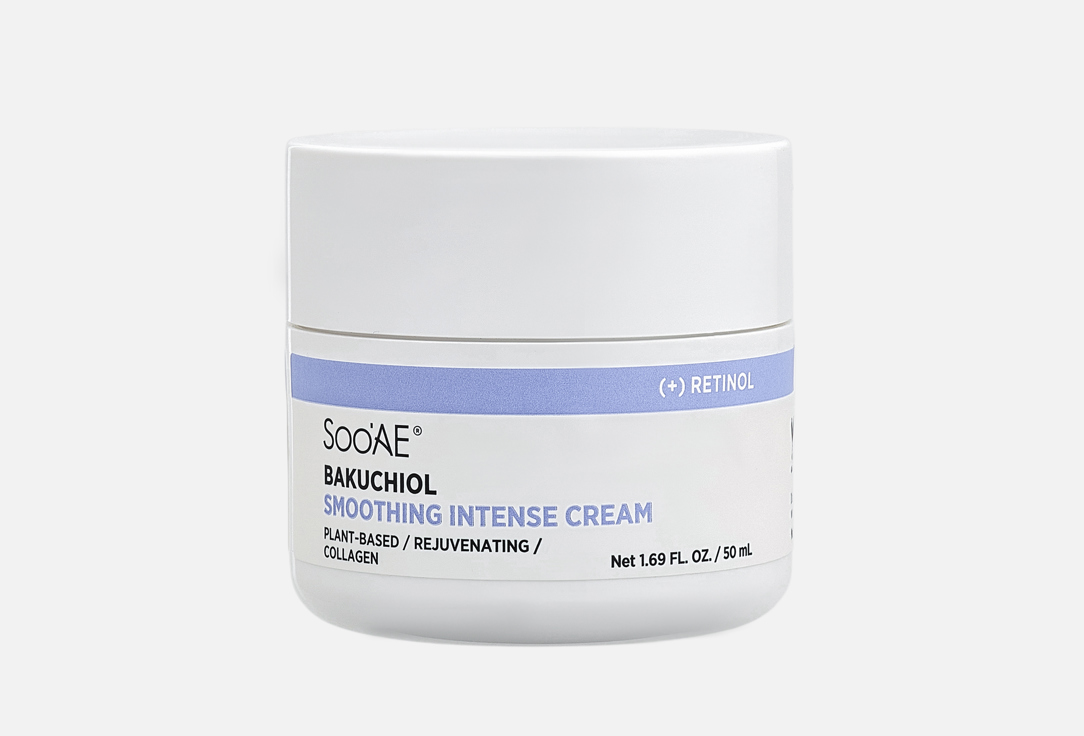 Sooae Smoothing & Moisturizing Face Cream Bakuchiol 50 ml Sooae Smoothing & Moisturizing Face Cream Bakuchiol