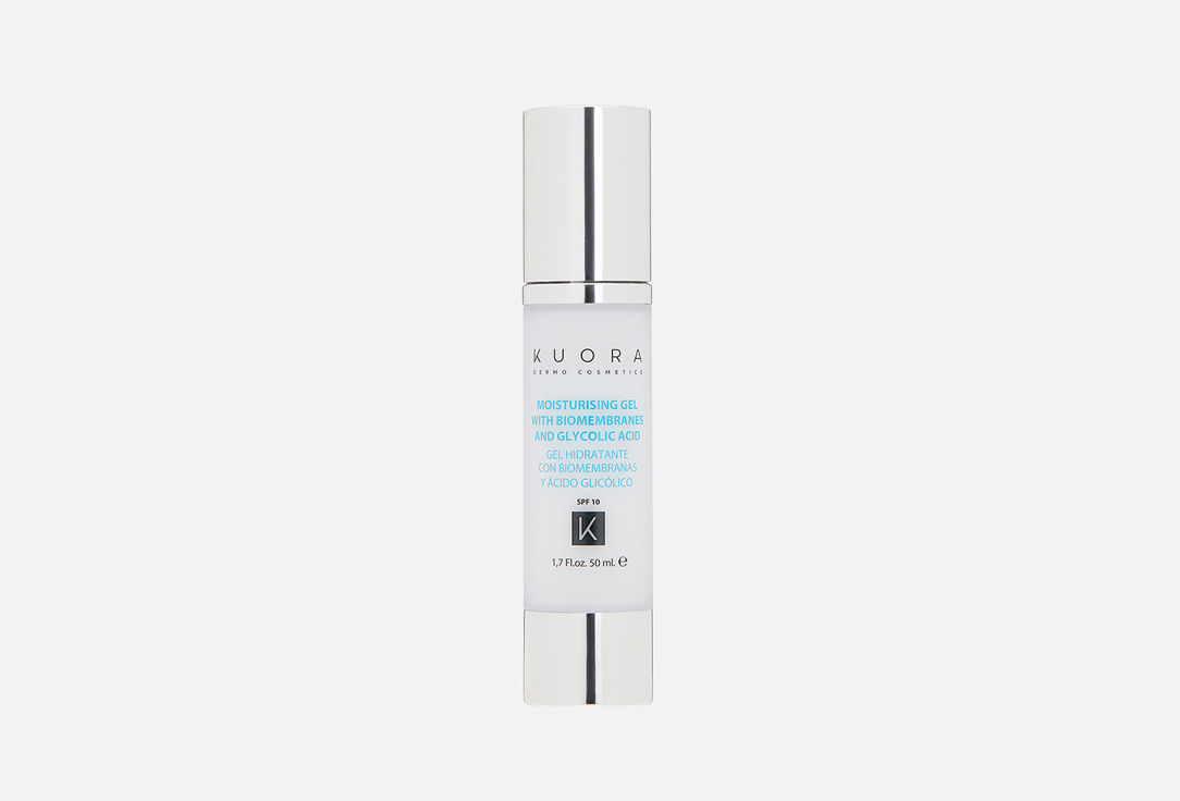 KUORA Face gel Biomembranes & glycolic acid 50 ml KUORA Face gel Biomembranes & glycolic acid