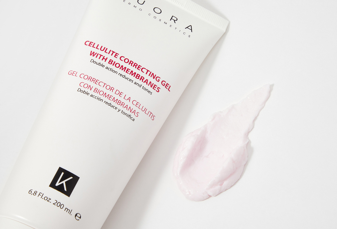 KUORA Cellulite correcting gel Biomembranes 200 ml KUORA Cellulite correcting gel Biomembranes
