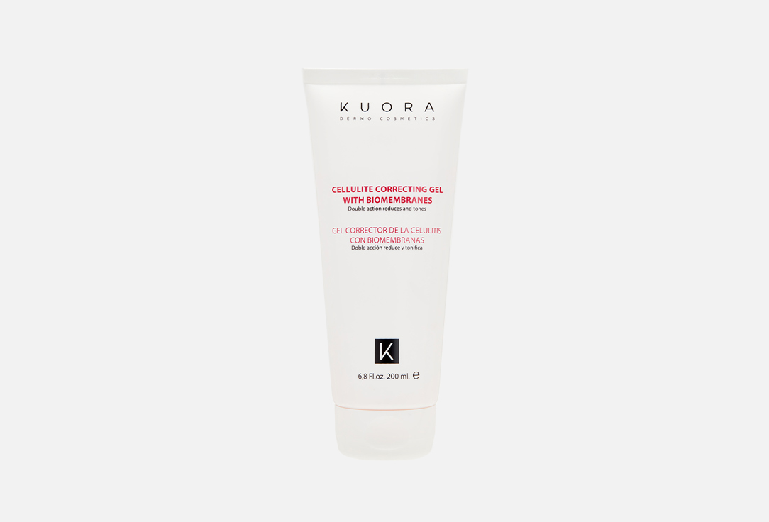 KUORA Cellulite correcting gel Biomembranes 200 ml KUORA Cellulite correcting gel Biomembranes