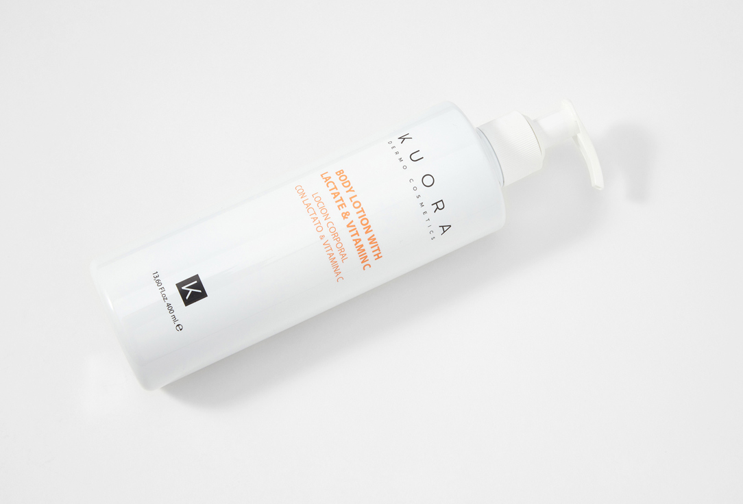 KUORA Moisturizing Body Lotion BODY LOTION WITH LACTATE & VITAMIN C 400 ml KUORA Moisturizing Body Lotion BODY LOTION WITH LACTATE & VITAMIN C