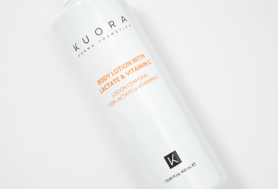KUORA Moisturizing Body Lotion BODY LOTION WITH LACTATE & VITAMIN C 400 ml KUORA Moisturizing Body Lotion BODY LOTION WITH LACTATE & VITAMIN C