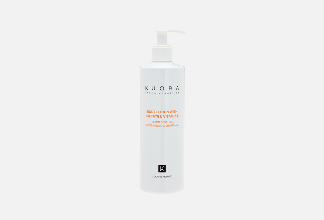 KUORA Moisturizing Body Lotion BODY LOTION WITH LACTATE & VITAMIN C 400 ml KUORA Moisturizing Body Lotion BODY LOTION WITH LACTATE & VITAMIN C
