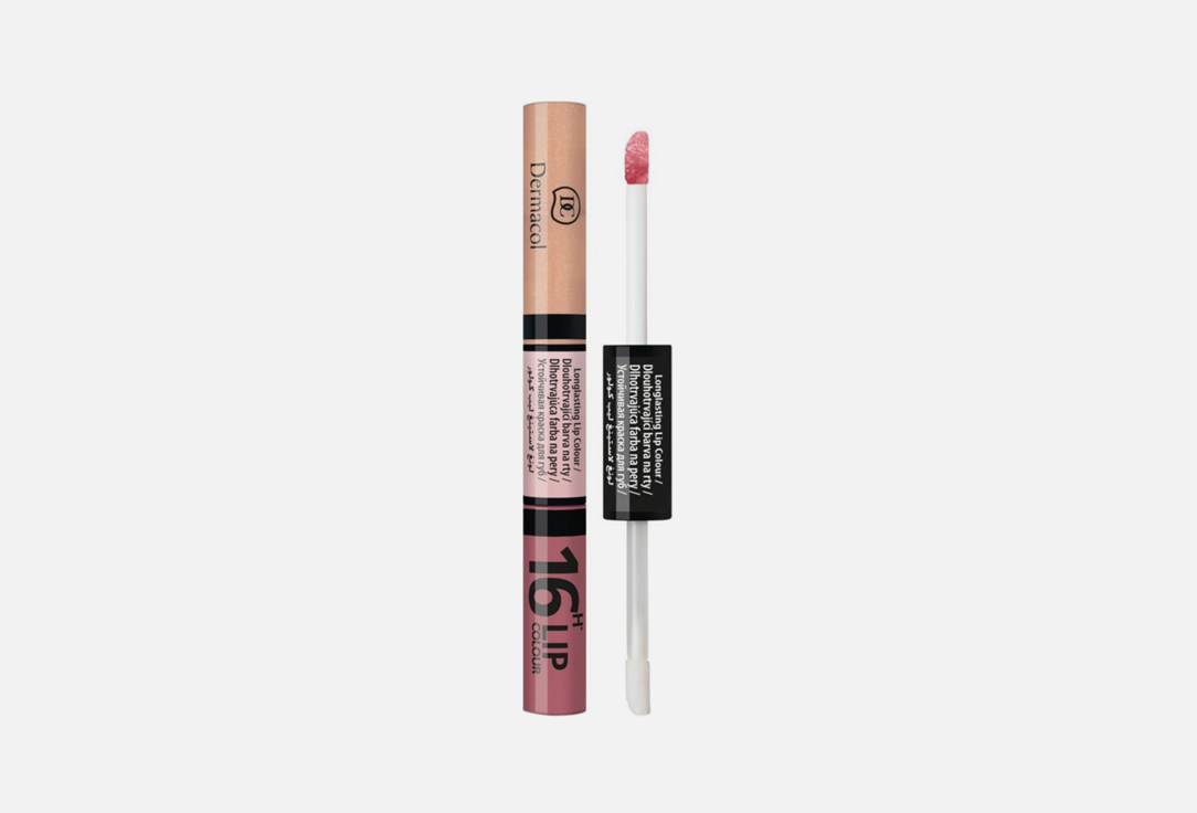 DERMACOL Longwear lipstick & gloss coat 2-in-1 16H Lip colour