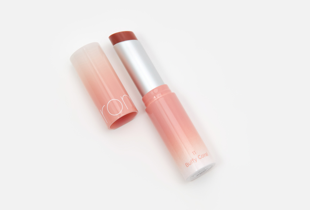 Rom&nd Moisturizing lip gloss stick Lip Gloss Stick 11, Buffy coral 3.5 g Rom&nd Moisturizing lip gloss stick Lip Gloss Stick