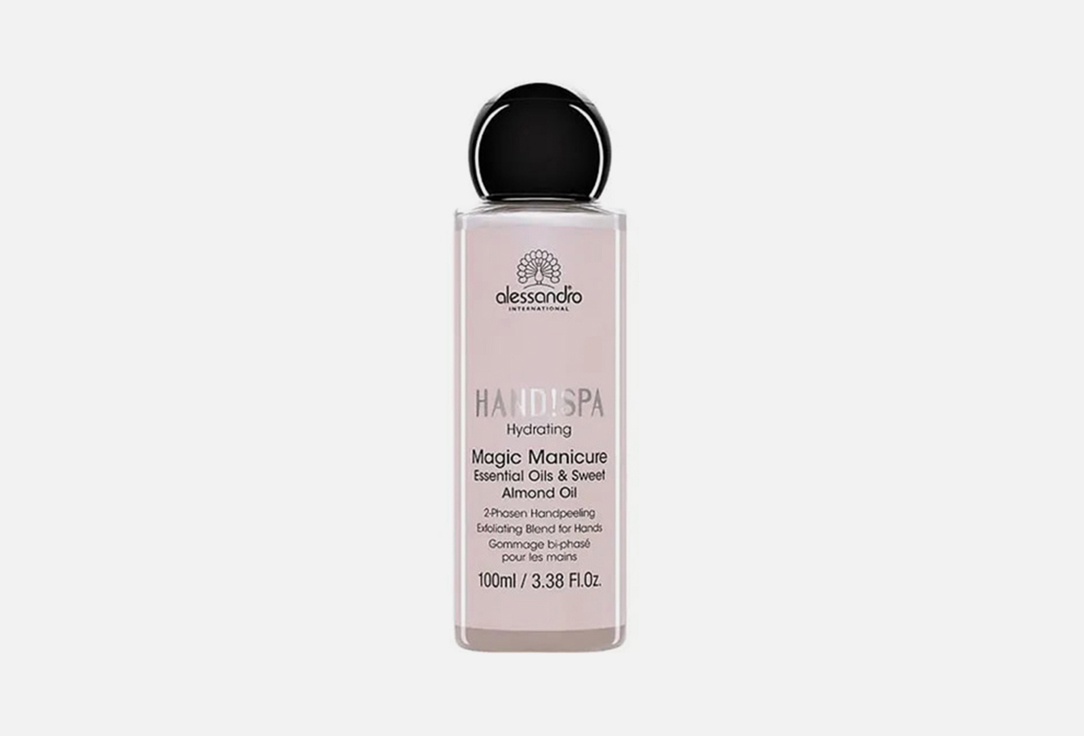 ALESSANDRO Exfoliating Hand oil Magic manicure essential & sweet almond 100 ml ALESSANDRO Exfoliating Hand oil Magic manicure essential & sweet almond