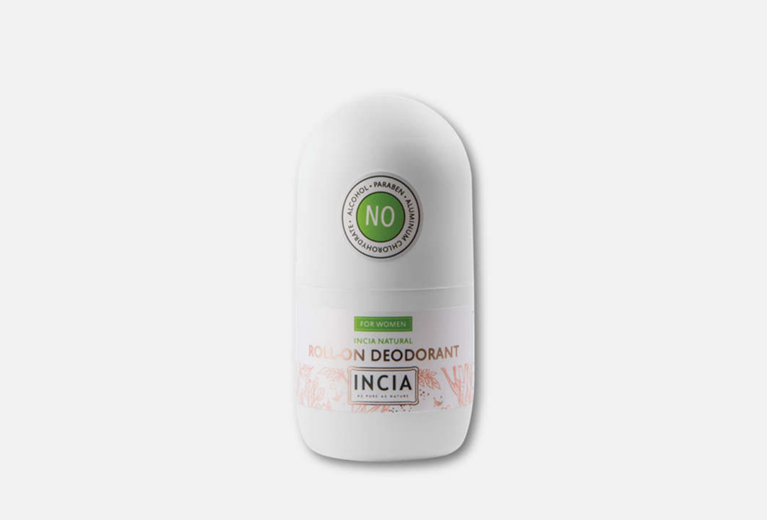 INCIA Roll-on deodorant 100% Natural