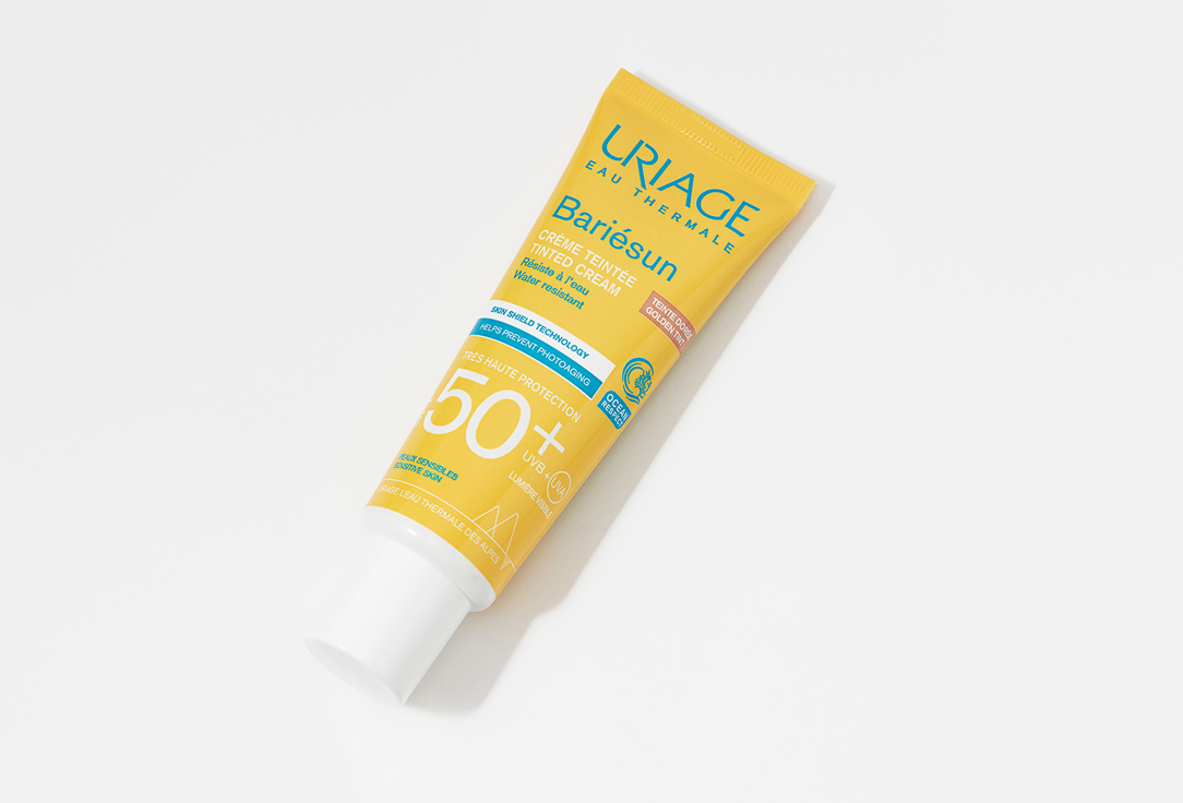 Uriage Tinted sunscreen spf 50+ Bariesun Gold 50 ml Uriage Tinted sunscreen spf 50+ Bariesun