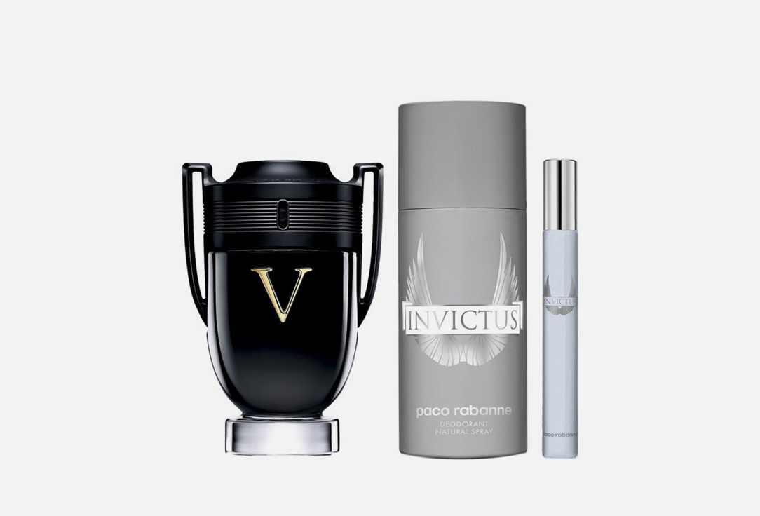 رابان طقم ماء عطر ومزيل للعرق إنفيكتوس بلاتينيوم