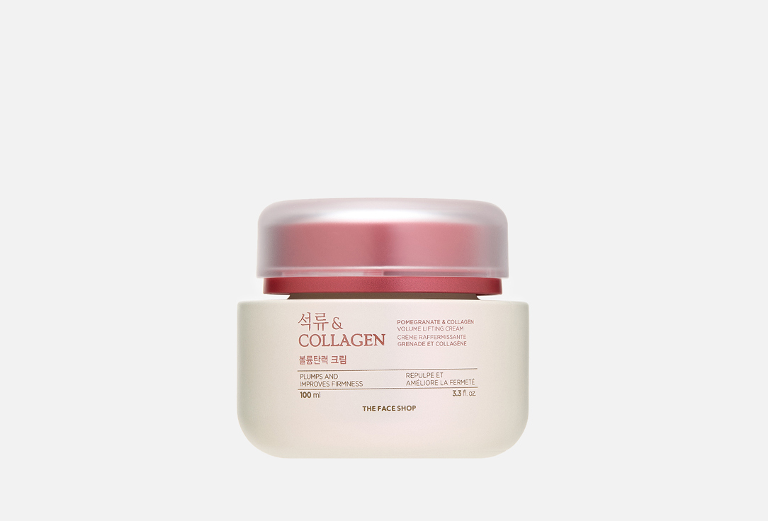 THE FACE SHOP Firming and nourishing Face cream Pomegranate and Collagen 100 ml THE FACE SHOP Firming and nourishing Face cream Pomegranate and Collagen