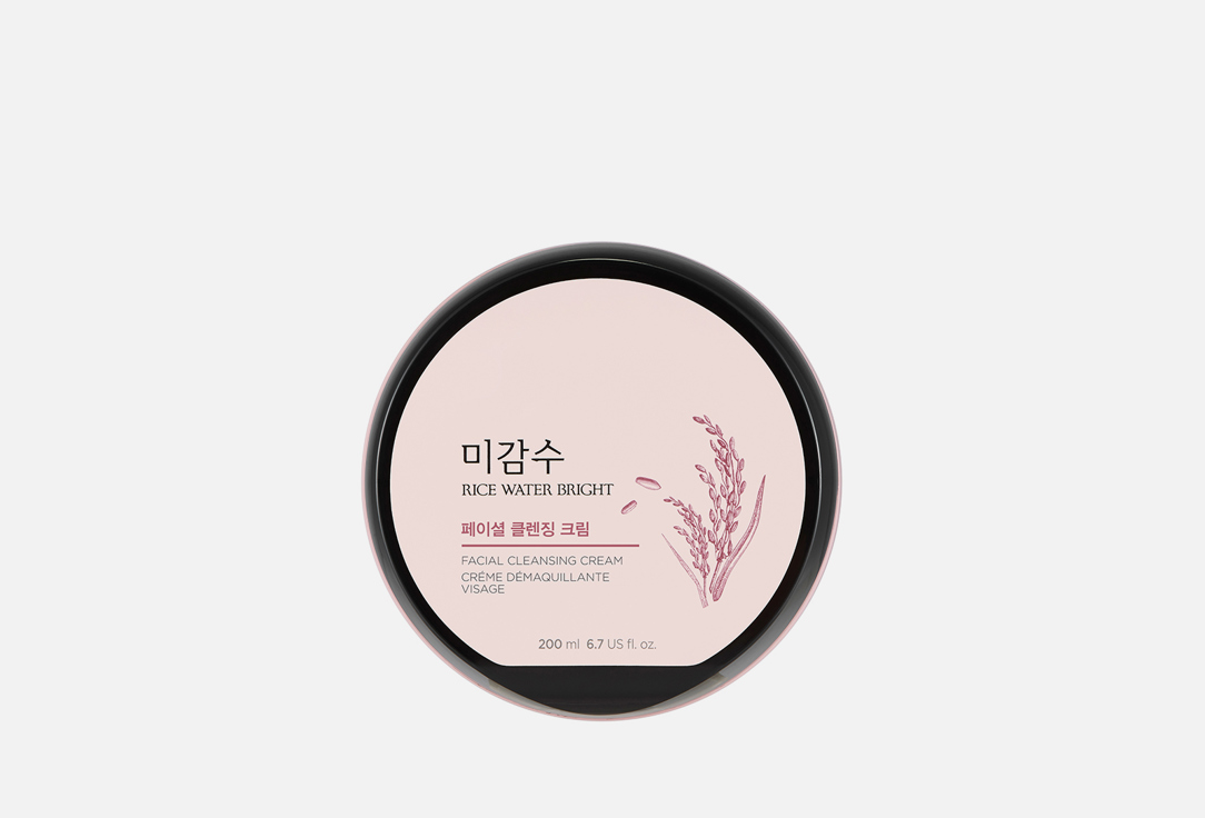 THE FACE SHOP Makeup remover and face cleansing Cream Rice Water Bright