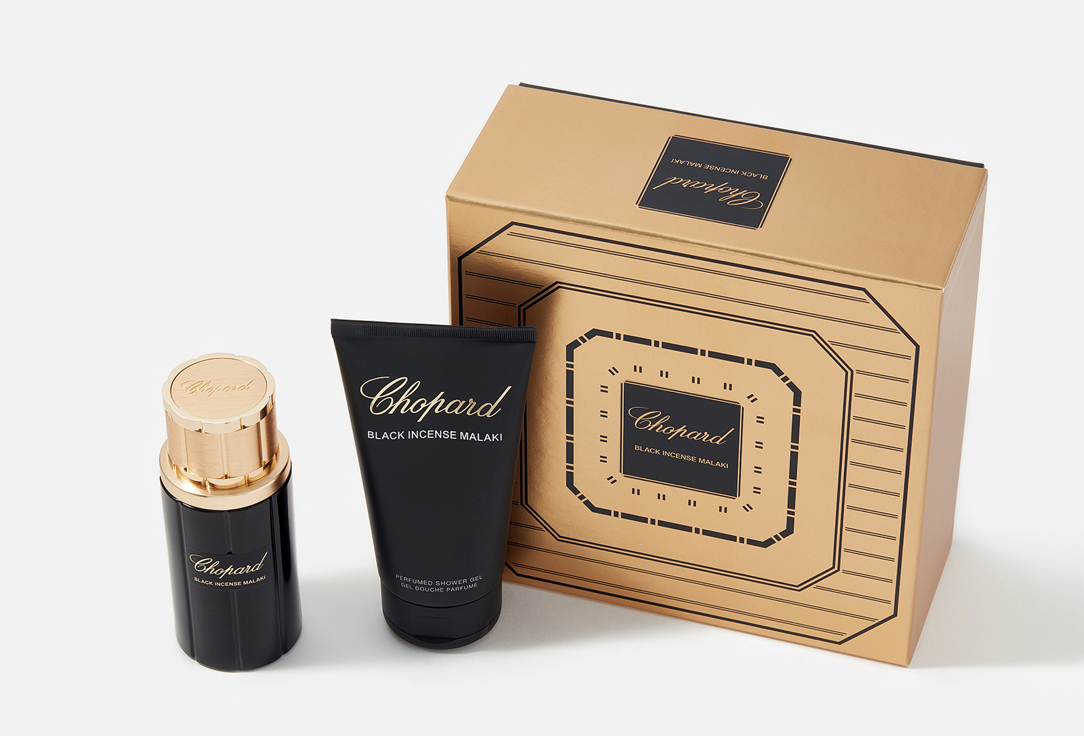 Chopard Eau de Parfum & Shower Gel Gift Set BLACK INCENSE MALAKI