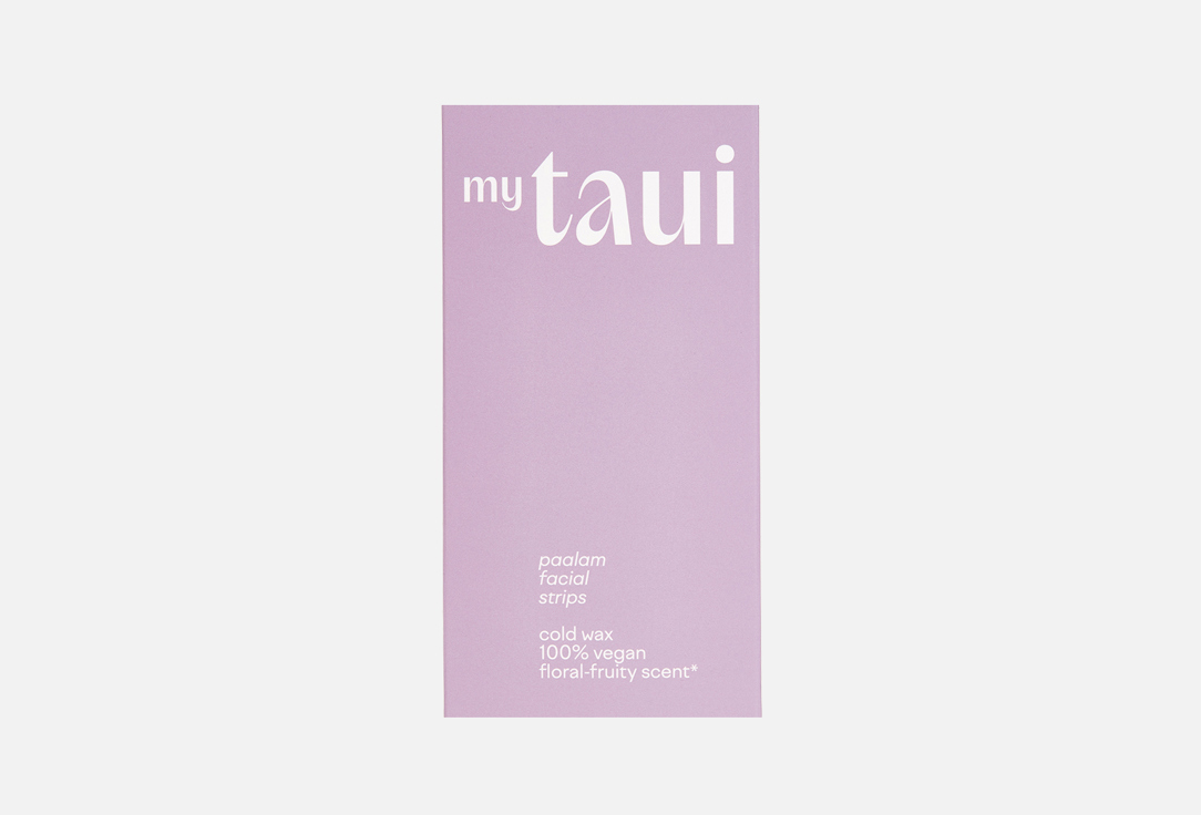 myTAUI Сold wax strip set paalam facial strips
