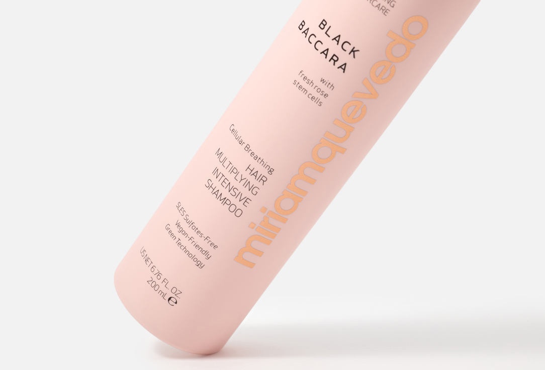 Miriam Quevedo Hair Multiplying Shampoo Black Baccara Cellular 200 ml Miriam Quevedo Hair Multiplying Shampoo Black Baccara Cellular