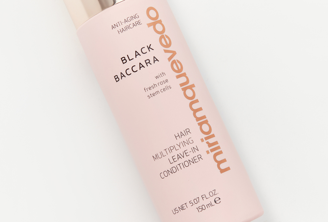 Miriam Quevedo Hair Leave-In Moist Conditioner Black Baccara Cellular