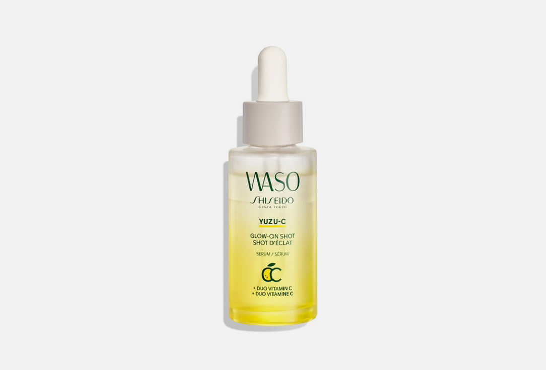 Shiseido Face Serum Waso Yuzu-C Glow-On Shot 28 ml Shiseido Face Serum Waso Yuzu-C Glow-On Shot