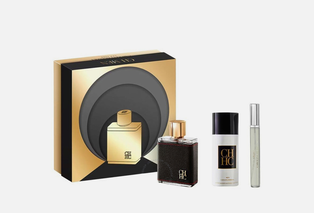 Carolina Herrera Eau de Toilette & Deodorant Spray set CH Men 2 pcs Carolina Herrera Eau de Toilette & Deodorant Spray set CH Men