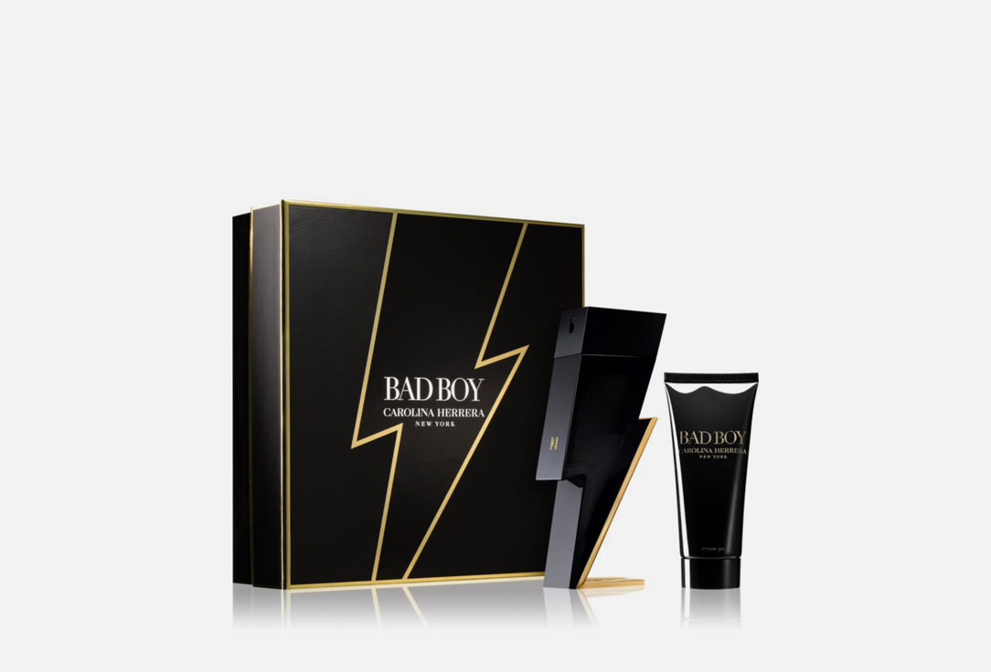Carolina Herrera Eau de Toilette + Body wash set Bad Boy