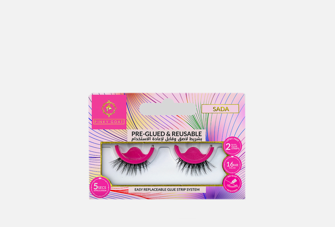 PINKY GOAT False Eyelashes SADA 1 pairs PINKY GOAT False Eyelashes SADA