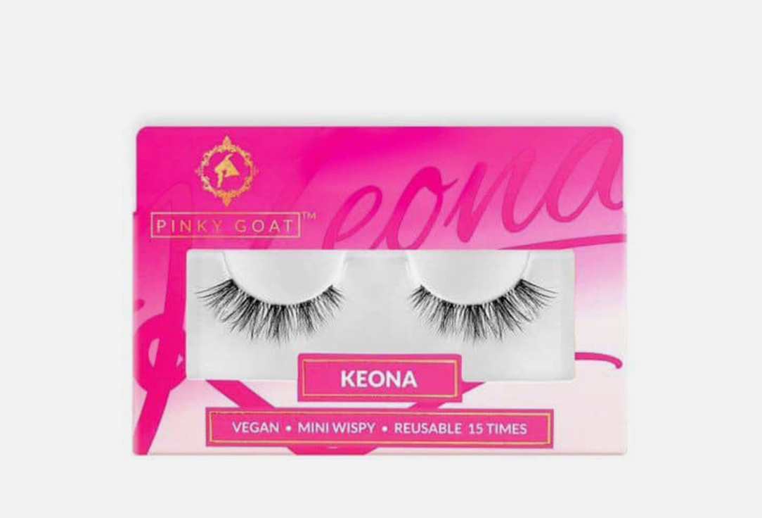 PINKY GOAT Natural Vegan Lash Keona 1 pairs PINKY GOAT Natural Vegan Lash Keona