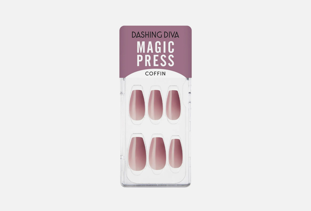 Dashing Diva False nails Magic press Pink rouge 30 pcs Dashing Diva False nails Magic press