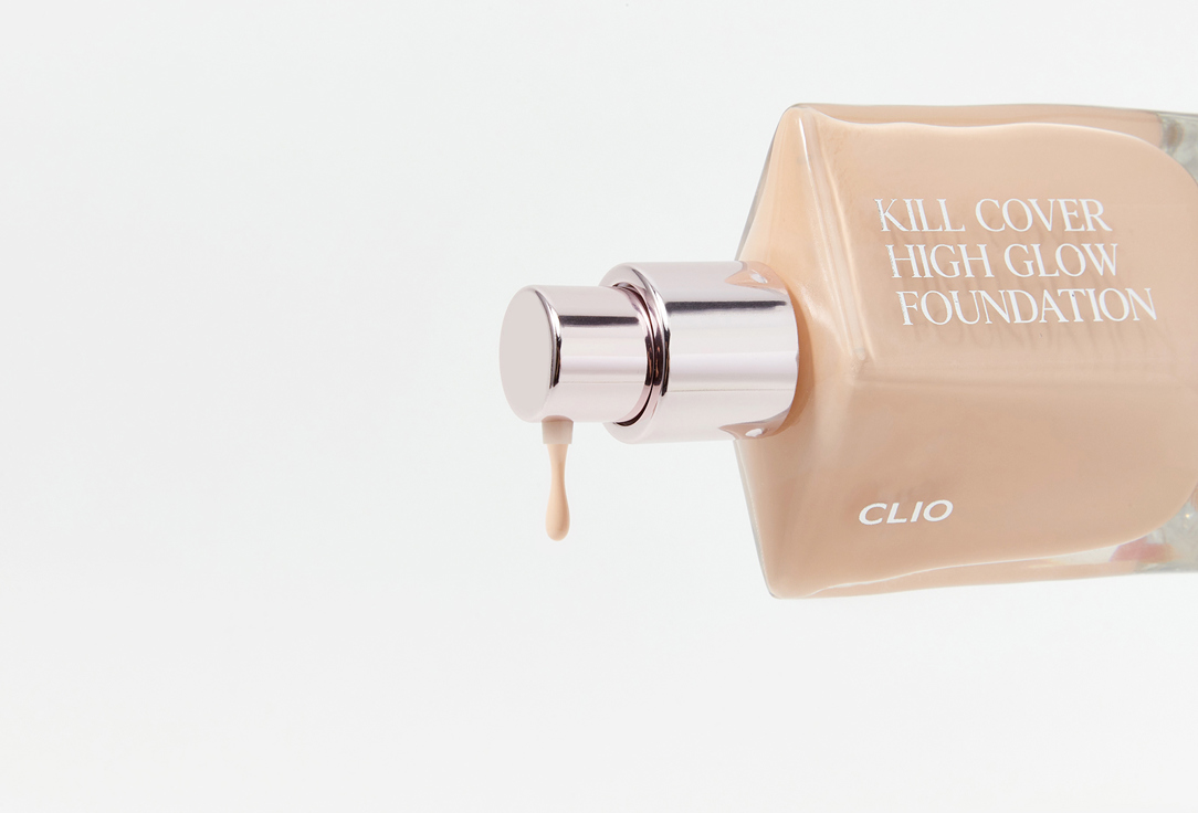 Clio Hgh glow Foundation Kill cover