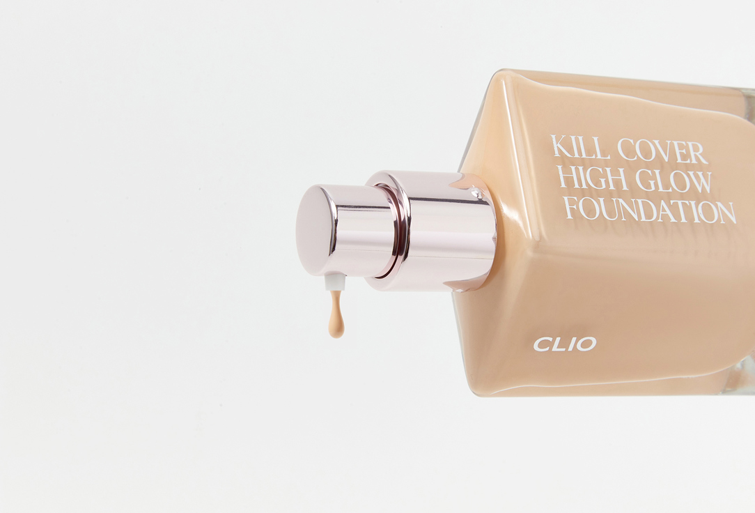 Clio Glow Foundation Kill Cover High Glow 4, Ginger 38 g Clio Glow Foundation Kill Cover High Glow